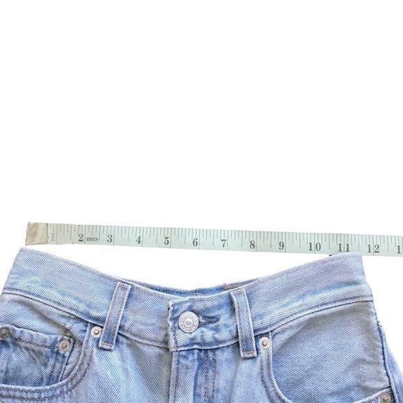 Levi's High Loose Loosey Goosey Straight Leg Jeans Size 26 Altered - Picture 11 of 15